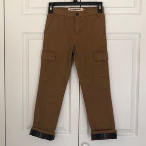 NBW Boys Dark Tan Cargo Pants